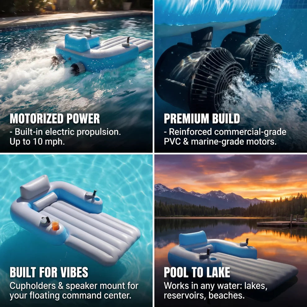 SUNDRIFT™ Motorized Pool Lounger Pro