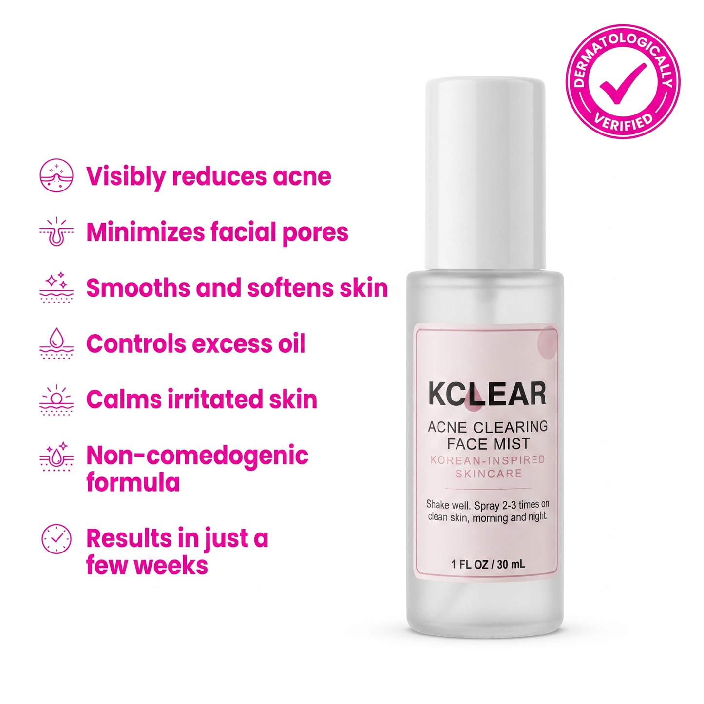 KClear ™  Acne Spray